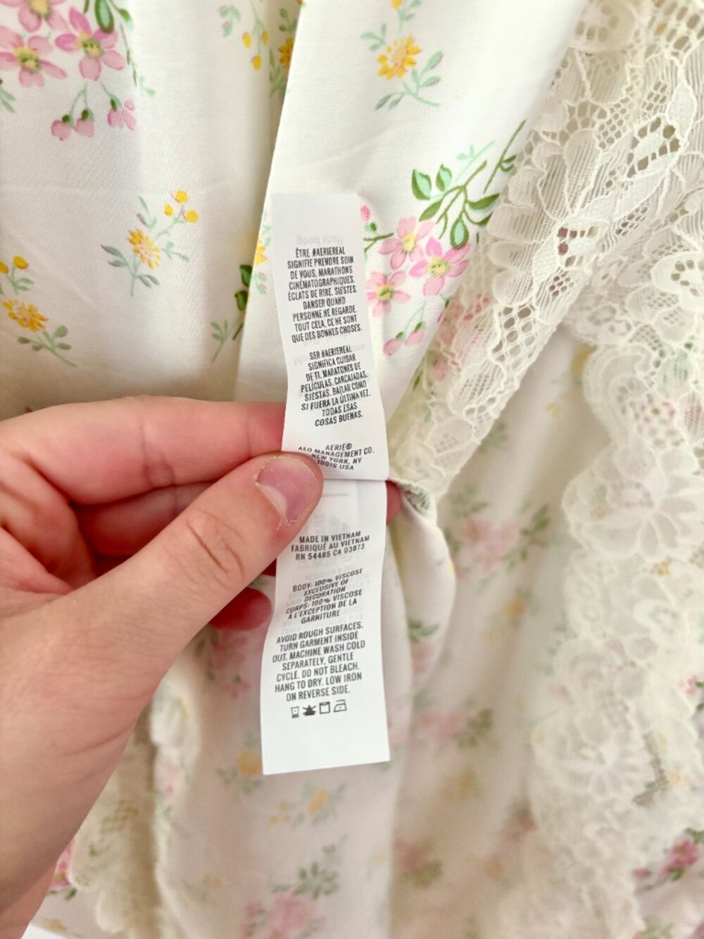 Aerie Floral Lace Skirt - Picture 7 of 7